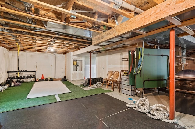 10284 Royal Eagle St, Highlands Ranch, CO 80129 - view of unfinished basement
