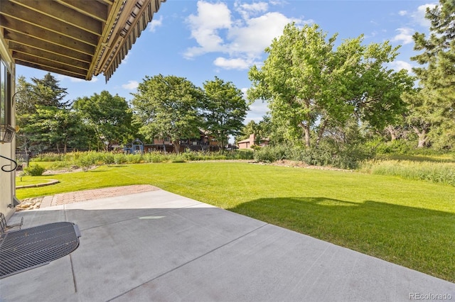 5284 Taft Ct, Arvada, CO 80002 - view of patio / terrace featuring view of scattered trees