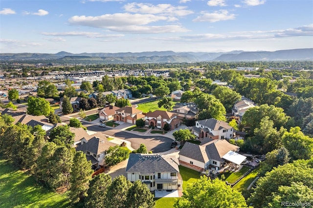 5284 Taft Ct, Arvada, CO 80002 - aerial view of residential area with a mountain backdrop