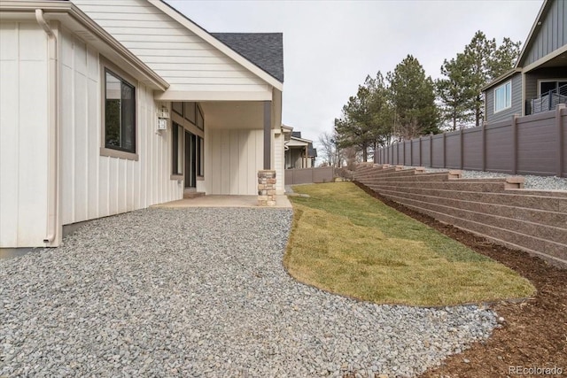 1361 Art Dr, Berthoud, CO 80513 - view of yard with a patio area