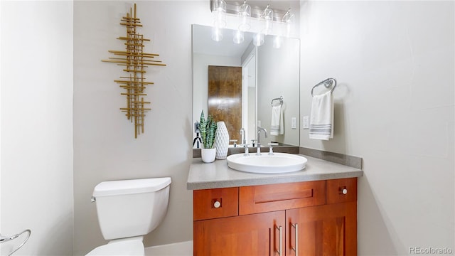 8041 E 29th Ave, Denver, CO 80238 - bathroom featuring vanity and toilet