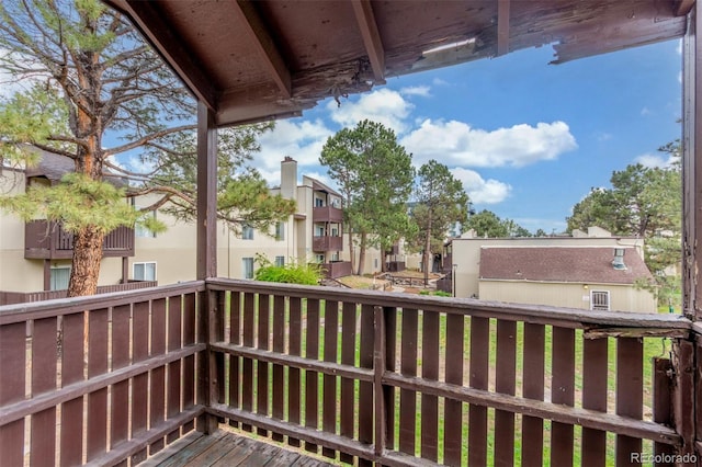 9725 E Harvard Ave Unit 317, Denver, CO 80231 - balcony with a residential view