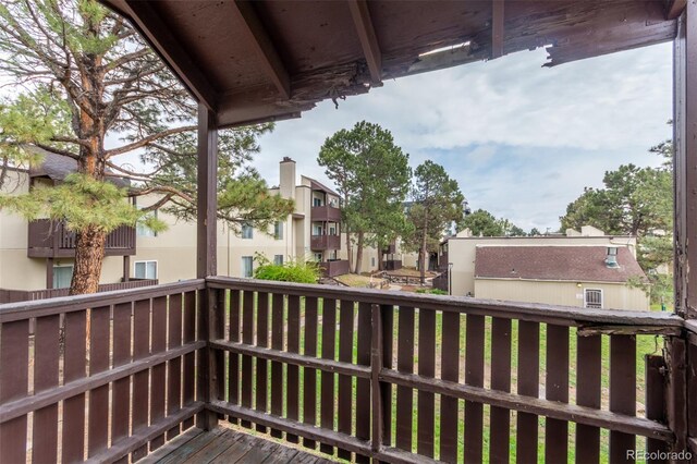 9725 E Harvard Ave Unit 317, Denver, CO 80231 - balcony with a residential view