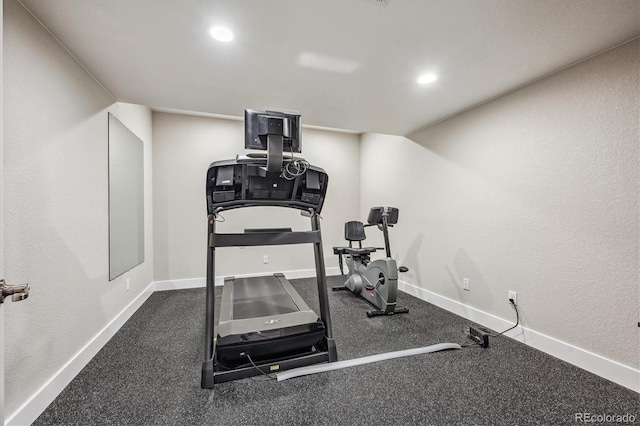 view of workout room