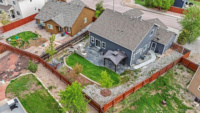 12532 Mount Belford Way, Peyton, CO 80831 - aerial perspective of suburban area