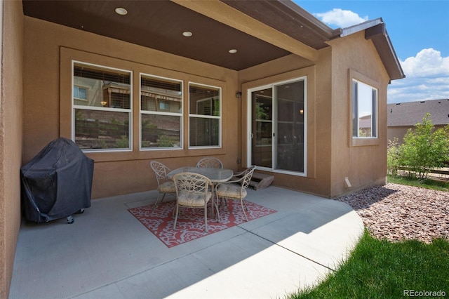 15616 Soo Line Way, Monument, CO 80132 - view of patio featuring area for grilling and outdoor dining area