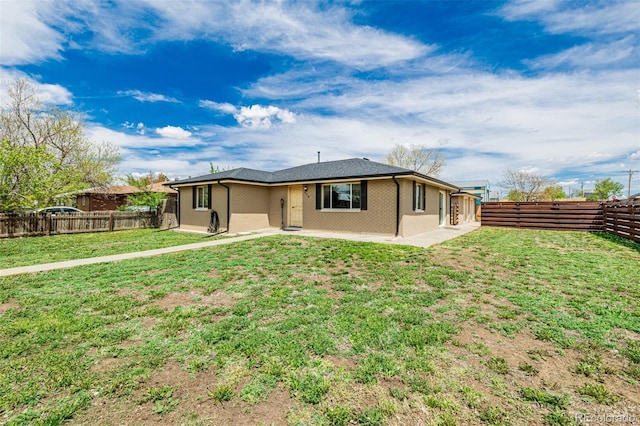 710 4th St, Bennett, CO 80102 - view of front facade with a patio area