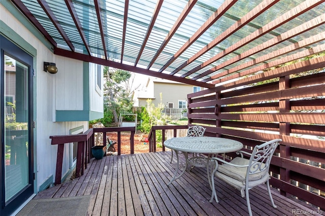 772 Ivywood Ct, Highlands Ranch, CO 80126 - view of wooden deck