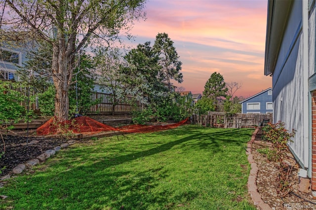772 Ivywood Ct, Highlands Ranch, CO 80126 - view of yard featuring a garden
