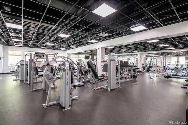3401 Arapahoe Ave Unit 105, Boulder, CO 80303 - workout area with healthy amount of natural light