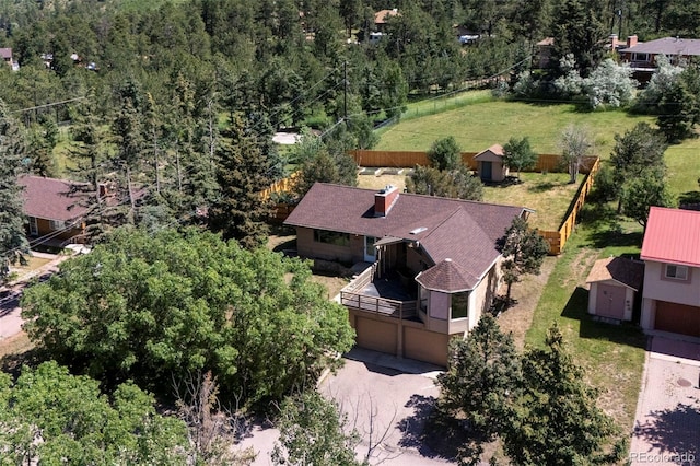 4665 Fox Rd, Cascade, CO 80809 - aerial view of property and surrounding area