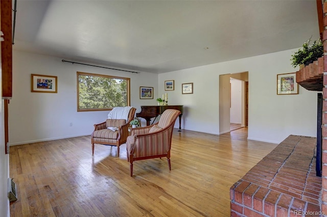 4665 Fox Rd, Cascade, CO 80809 - living area featuring light wood-type flooring