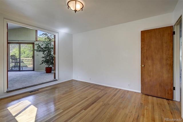 4665 Fox Rd, Cascade, CO 80809 - empty room featuring wood finished floors and baseboards