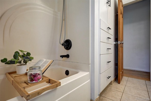 4665 Fox Rd, Cascade, CO 80809 - full bath featuring tile patterned flooring and tub / shower combination