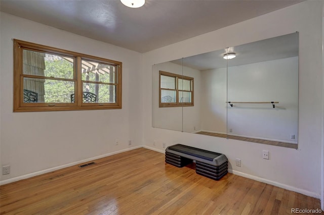 4665 Fox Rd, Cascade, CO 80809 - empty room with wood finished floors