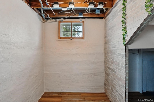 3611 N Vine St, Denver, CO 80205 - basement with wood finished floors