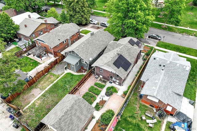 3611 N Vine St, Denver, CO 80205 - aerial perspective of suburban area