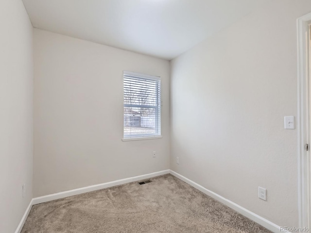 empty room with light carpet