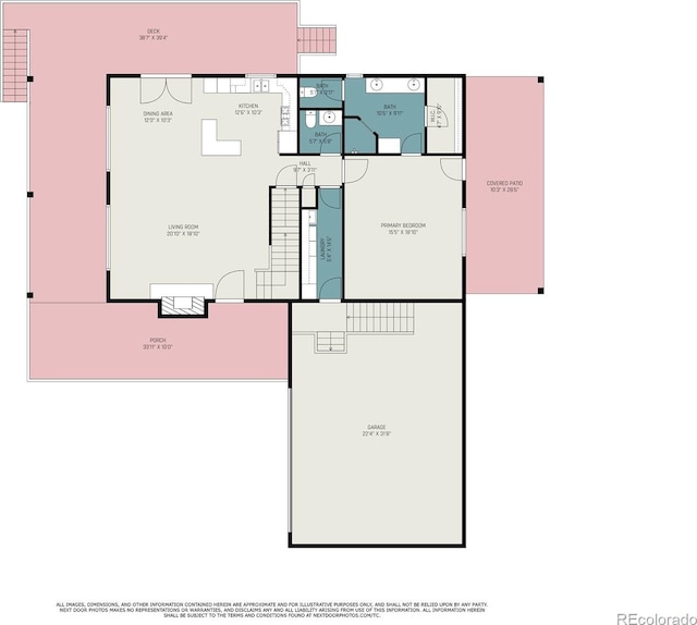 423 Prunes Pl, Fairplay, CO 80440 - floor plan / room layout