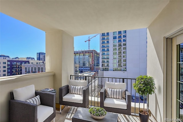 300 W 11th Ave Unit 8C, Denver, CO 80204 - balcony featuring a city view