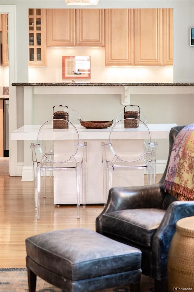 99 S Downing St Unit 105, Denver, CO 80209 - sitting room featuring light wood-type flooring
