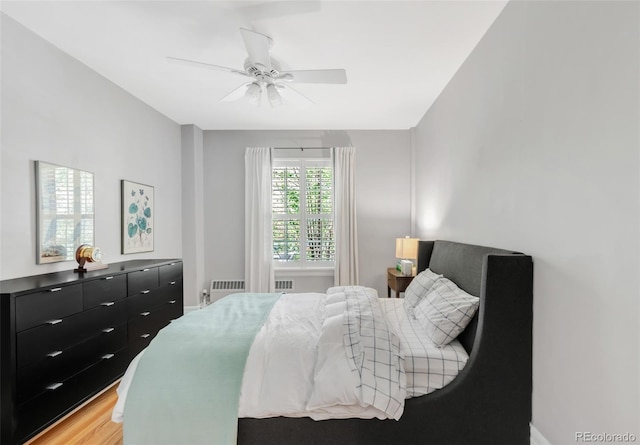 99 S Downing St Unit 105, Denver, CO 80209 - bedroom with a ceiling fan