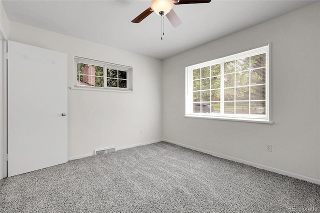 797 W Briarwood Ave, Littleton, CO 80120 - carpeted empty room with ceiling fan and baseboards