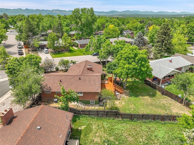797 W Briarwood Ave, Littleton, CO 80120 - view from above of property with a mountainous background