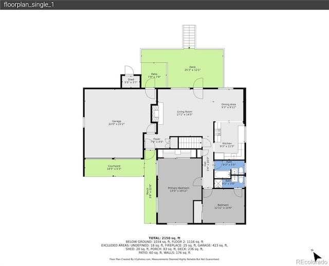 797 W Briarwood Ave, Littleton, CO 80120 - property floor plan