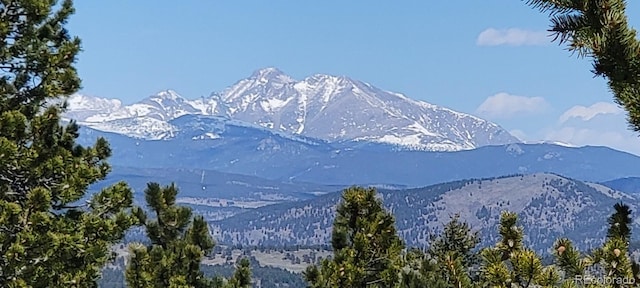 view of mountain backdrop