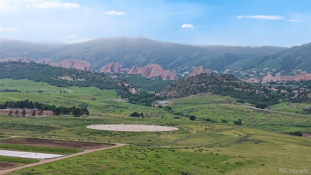 7270 Marmot Ridge Pl, Littleton, CO 80125 - mountain view with rural landscape