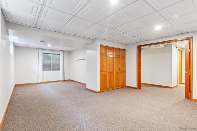 8132 Lodgepole Trl, Lone Tree, CO 80124 - finished basement featuring light carpet