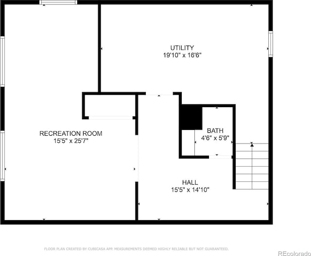 8132 Lodgepole Trl, Lone Tree, CO 80124 - view of room layout