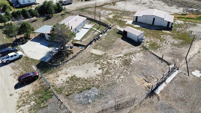 215 7th Ave, Deer Trail, CO 80105 - aerial view of property and surrounding area