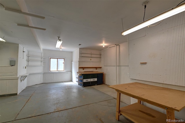 5130 Sevenoaks Dr, Colorado Springs, CO 80919 - garage featuring a workshop area