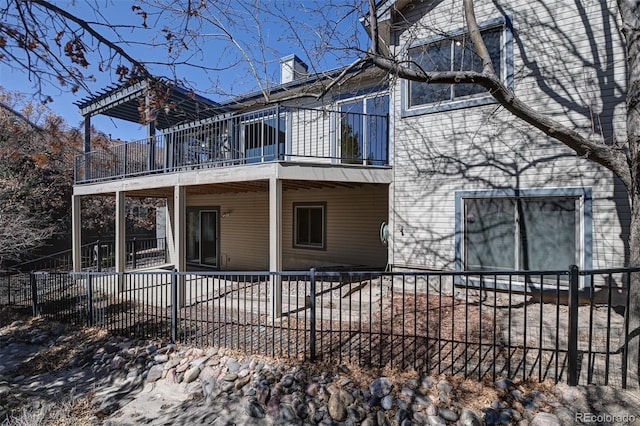 5130 Sevenoaks Dr, Colorado Springs, CO 80919 - back of house with fence