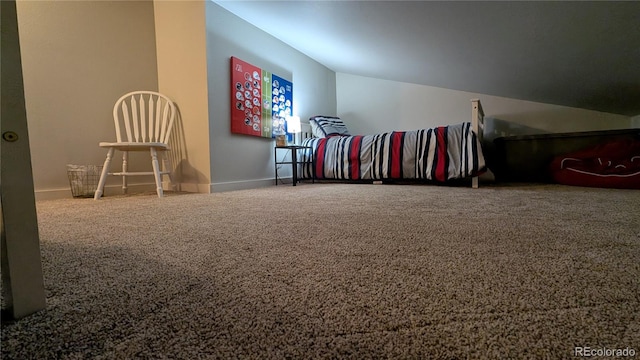 2710 Ryan Gulch Rd Unit 2731, Silverthorne, CO 80498 - additional living space featuring carpet flooring, lofted ceiling, and baseboards