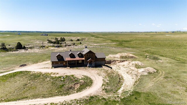 2710 Rustlers Canyon Loop, Elizabeth, CO 80107 - overview of rural landscape