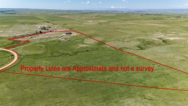 2710 Rustlers Canyon Loop, Elizabeth, CO 80107 - overview of rural landscape