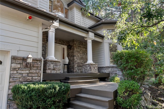 view of entrance to property