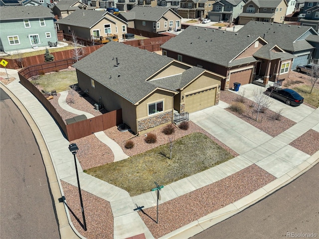 8110 Somersby Pl, Colorado Springs, CO 80908 - aerial view of residential area