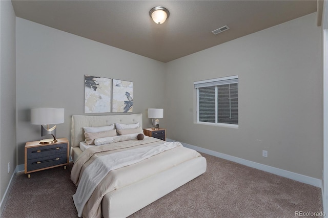 8110 Somersby Pl, Colorado Springs, CO 80908 - bedroom with dark colored carpet and baseboards