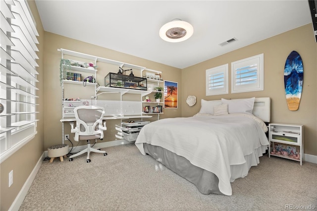 1133 Lucky Ct, Castle Rock, CO 80109 - carpeted bedroom with multiple windows and baseboards
