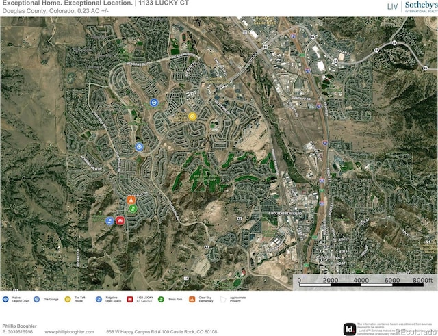 1133 Lucky Ct, Castle Rock, CO 80109 - map / location