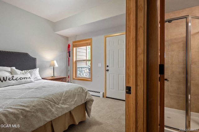 129 Logger Ln, Winter Park, CO 80482 - bedroom featuring carpet and baseboard heating