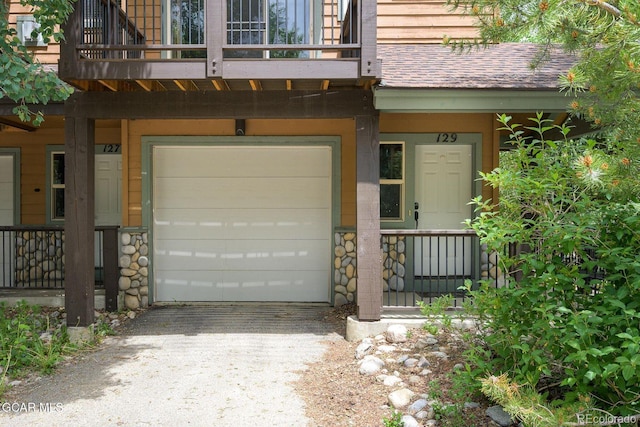 129 Logger Ln, Winter Park, CO 80482 - garage featuring driveway
