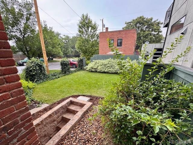 2801 Champa St, Denver, CO 80205 - view of yard featuring stairs