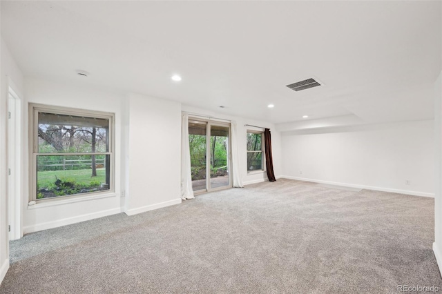 8424 E Otero Cir, Centennial, CO 80112 - carpeted empty room with baseboards and recessed lighting