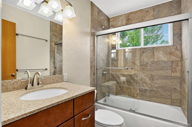 18445 W 59th Dr, Golden, CO 80403 - full bath featuring vanity and shower / bath combination with glass door