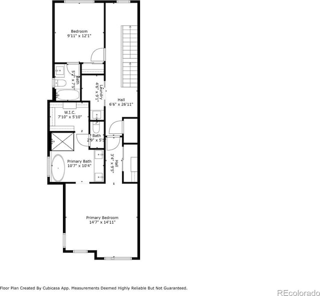 2391 King St, Denver, CO 80211 - view of floor plan / room layout